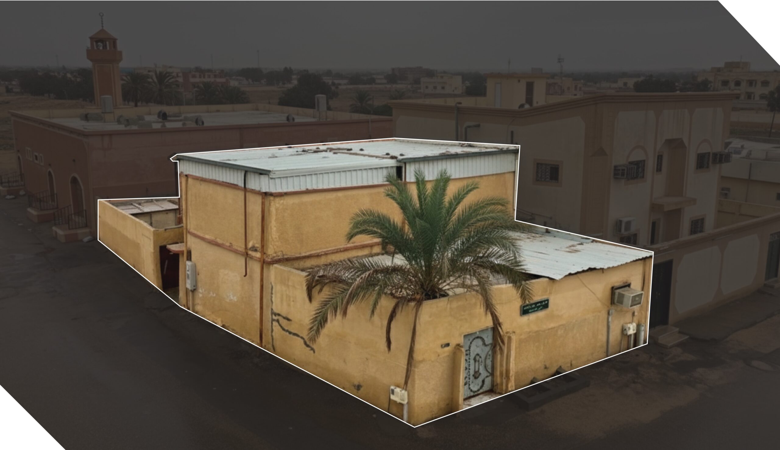 بيت شعبي بحي الخالدية بالخرج بمساحة 219.63 م