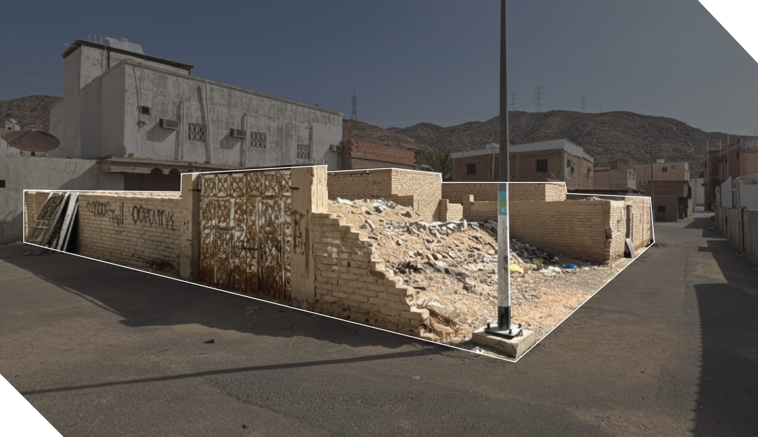 بيت شعبي بحي النبعة بمكة المكرمة بمساحة 432.76 م