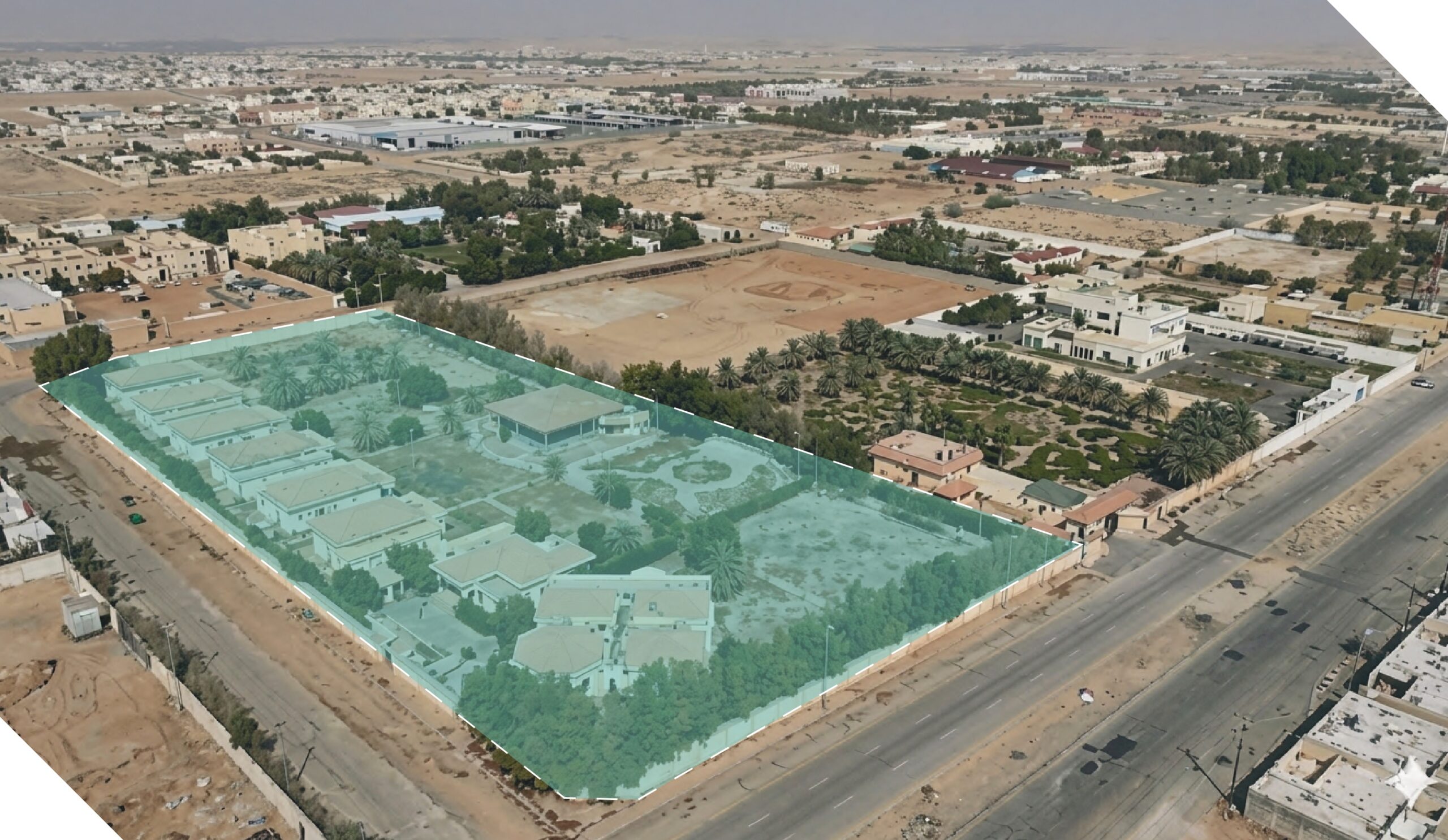 إستراحة بحي الرمال بمدينة الرياض بمساحة 25,500 م